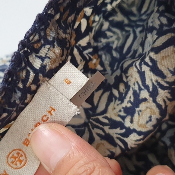 Tory Burch Silk Kaleidoscope Floral Blouse - Picture 7 of 9